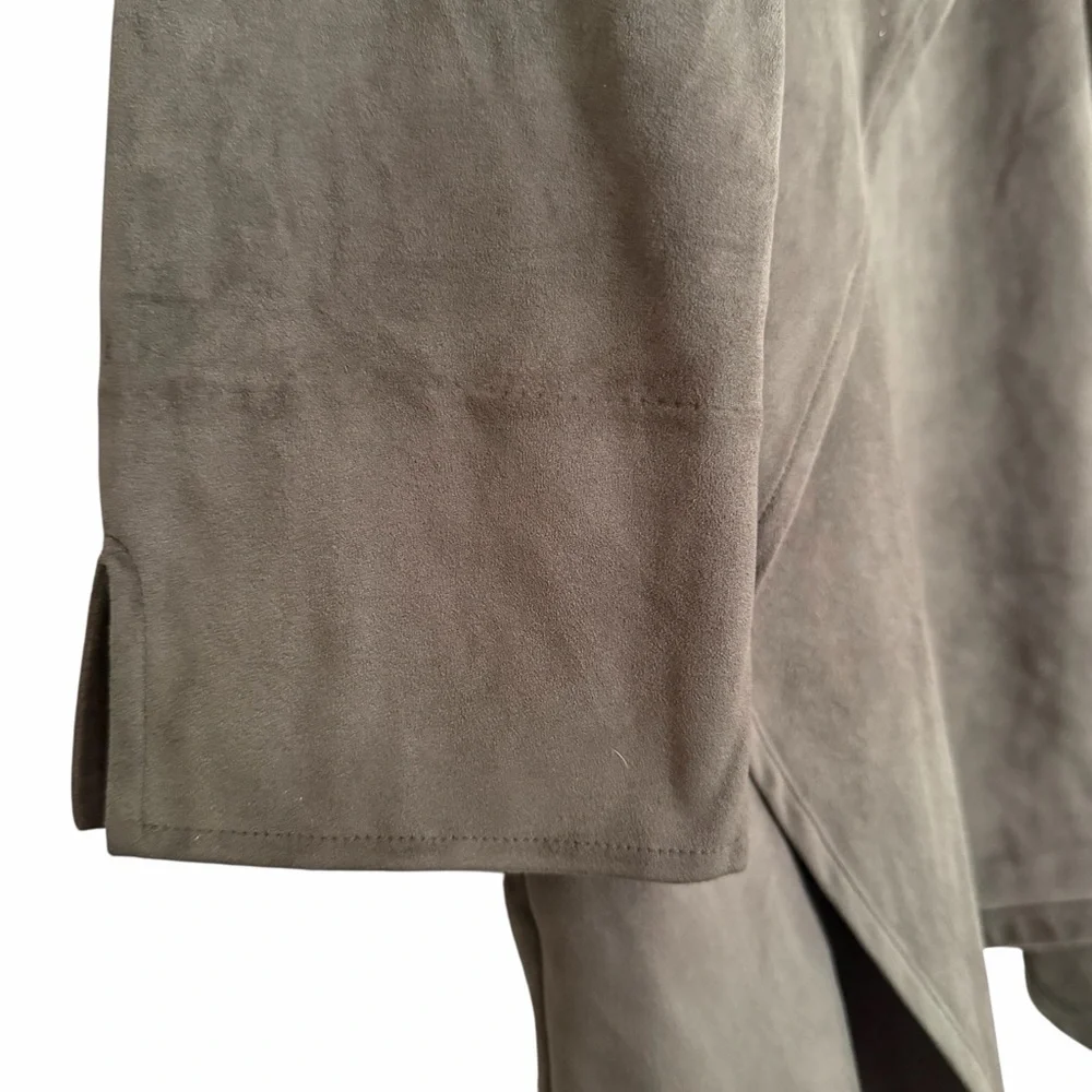 Gretchen Scott Open Front Waterfall Jacket Size Medium_2